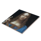 Carreau Salvator Mundi, Jésus-Christ, Léonard de Vinci (Côté)