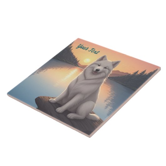 Carreau Samoyé par Lac (Côté)