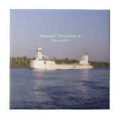 Carreau Samuel D. Champlain & Tuile d'innovation (Devant)