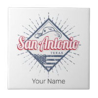San Antonio City Texas États-Unis Vintage USA