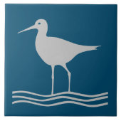 Carreau Sandpiper Bird Digital (Devant)