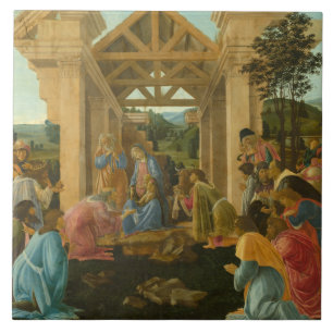 Carreau Sandro Botticelli - L'Adoration des Mages
