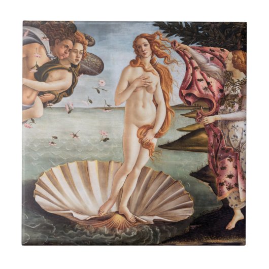 Carreau Sandro Botticelli - Naissance de Vénus (Devant)
