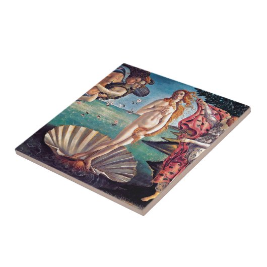 Carreau Sandro Botticelli - Naissance de Vénus - Beaux-Art (Côté)