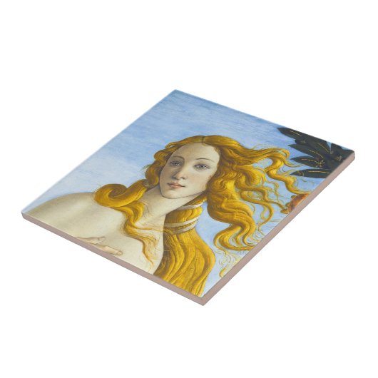Carreau Sandro Botticelli - Naissance de Vénus Gros plan (Côté)