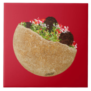 Carreau Sandwich KiniArt Falafel
