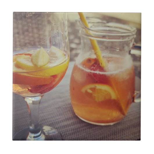 Carreau Sangria and Sunshine (Devant)