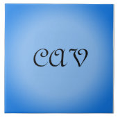 Carreau Sangria Cornflower Blue (Devant)