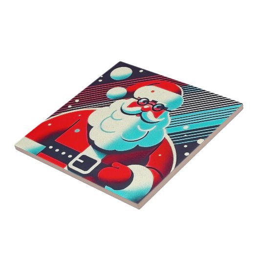 Carreau Santa Claus (Côté)
