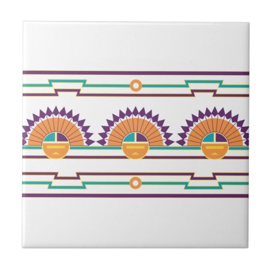 Carreau Santa Fe moderne (Devant)