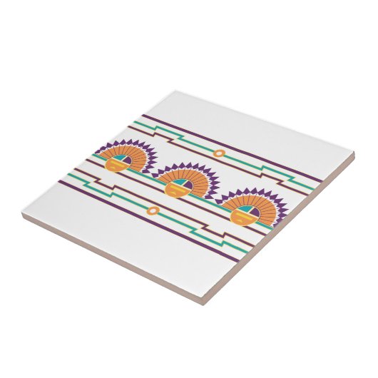 Carreau Santa Fe moderne (Côté)