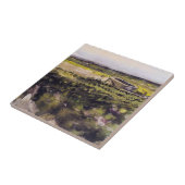 Carreau Santé avec brouette par Vincent van Gogh (Côté)