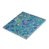 Carreau Santorin Verre de mer Carrelage en céramique Abstr (Côté)