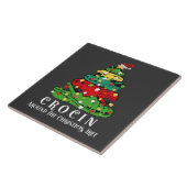Carreau sapin de Noël (Côté)