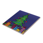 Carreau sapin de Noël (Côté)
