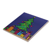Carreau sapin de Noël (Côté)