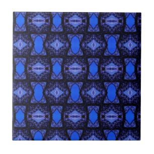 Carreau Sapphire bleu ciel géométrique cuisine