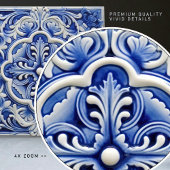 Carreau Sapphire Lisbonne motif en céramique design