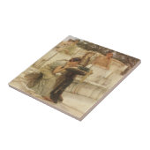 Carreau Sappho et Alcaeus par Sir Lawrence Alma Tadema (Côté)