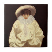 Carreau Sarah Bernhardt comme Pierrot (Devant)