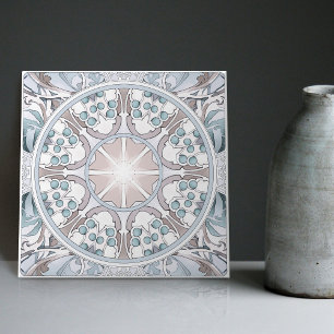 Carreau Sarah Bernhardt Inspiré par Alphonse Mucha