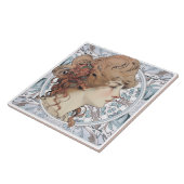 Carreau Sarah Bernhardt Inspiré par Alphonse Mucha (Côté)