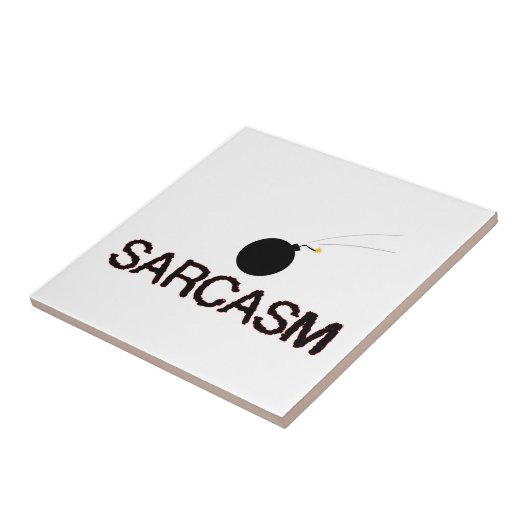 Carreau Sarcasme bombardée (Côté)