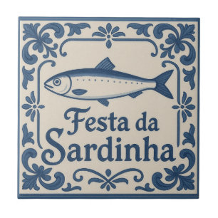 Carreau Sardine portugaise -