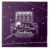 Carreau Sardines dans une boîte (Devant)