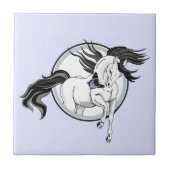 Carreau Sauter ~ Cheval et papillon (Devant)