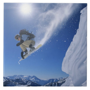 Carreau Sauts dans le canyon de Snake Creek depuis Clayton