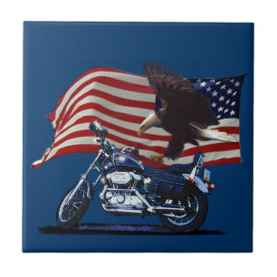 Carreau Sauvage et libérez - Eagle patriotique, la
