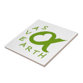 Carreau save earth planète (Côté)