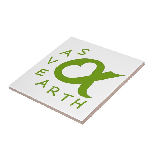 Carreau save earth planète (Côté)