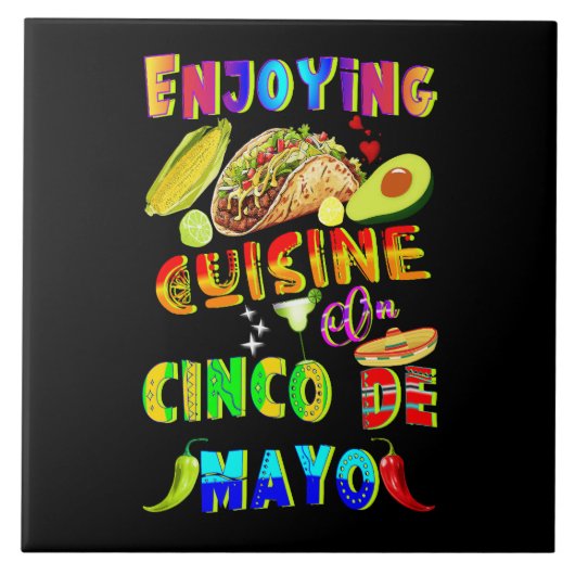 Carreau Savourez Une Cuisine Sur Le Cinco De Mayo (Devant)