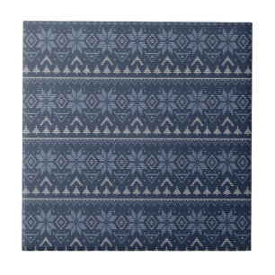Carreau Scandinave, tricot