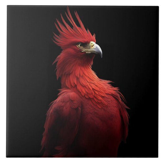 Carreau Scarlet Phoenix Est Fière (Devant)