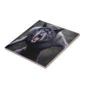 Carreau scary werewolf (Côté)