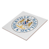 Carreau Sceau de Rockville, Maryland (Côté)