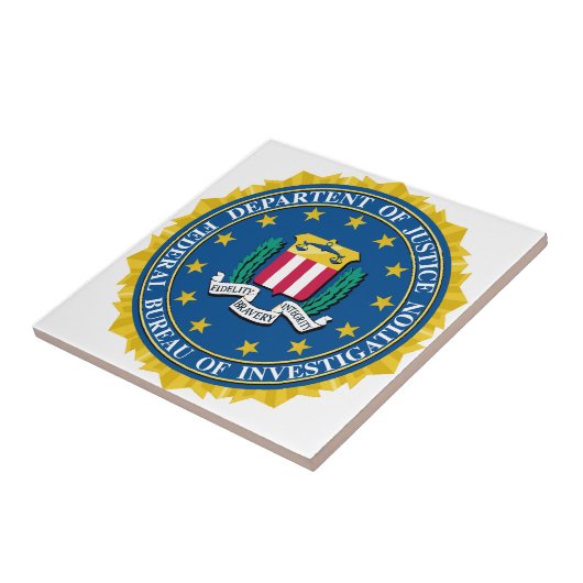 Carreau Sceau du FBI (Côté)