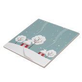 Carreau Scène hivernale (Côté)