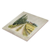 Carreau Scène italienne toscane rustique (Côté)