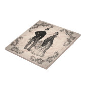 Carreau Scène victorienne (Côté)