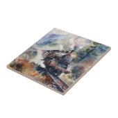 Carreau Scenic Landscape with Train (Côté)