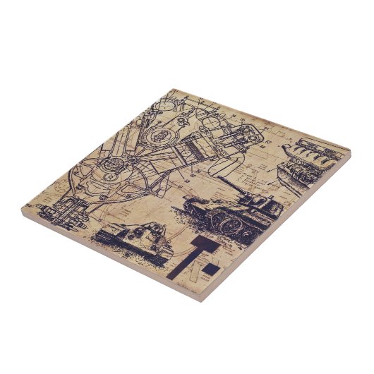 Carreau Schéma des réservoirs (Côté)