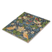 Carreau Schéma floral William Morris Strawberry Thief (Côté)