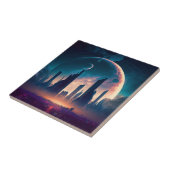 Carreau Science-fiction Cyberpunk Space City (Côté)