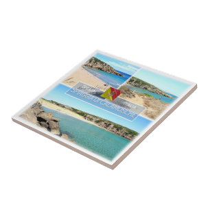 Carreau SCL010 CALAMOSCHE BEACH, Mosaïque, Sicile,