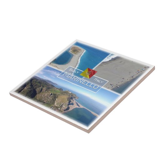 Carreau SCL024 Réserve naturelle de MARINELLO, Mosaic, (Côté)