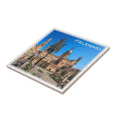 Carreau SCL030 PALERMO, Panorama, Sicile, Italie (Côté)